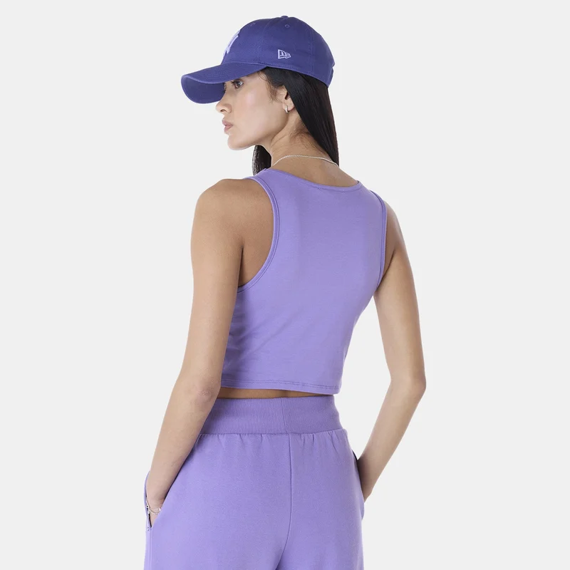 NEW ERA Purple Women's MLB New York Yankees League Essential Tank Top for Women | Best Price UAE