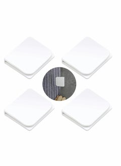 Excefore Shower Curtain Clips Self-Adhesive Anti Splash Spill Guard Curtain Stop Clip Windproof Bathroom Water Leaking Guard Clips - U Shape Fixed 4 Pieces  - Image 1