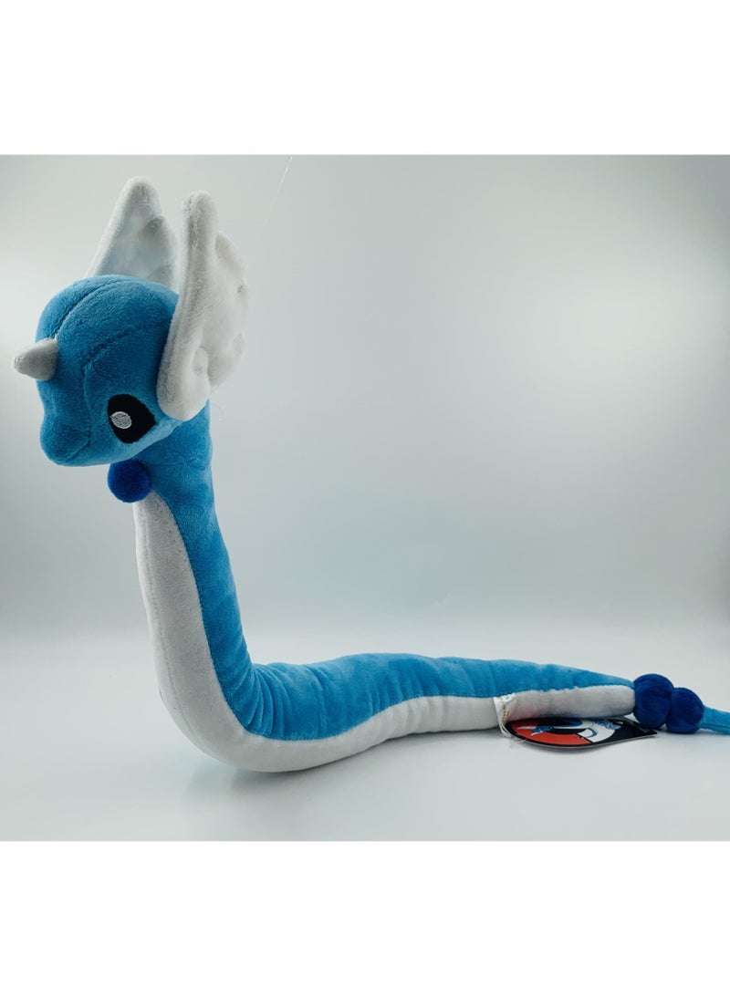 Bluejw 1-Piece Pocket Monsters Figure Dragonair Plush Toys 65cm - Image 2