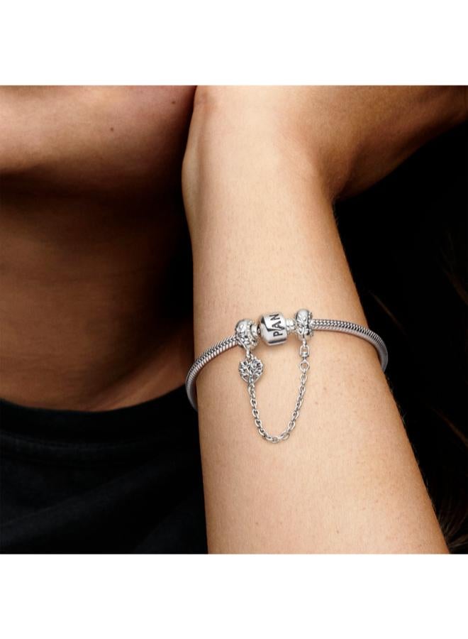 باندورا سلسلة أمان على شكل شجرة عائلة القلب - Image 5