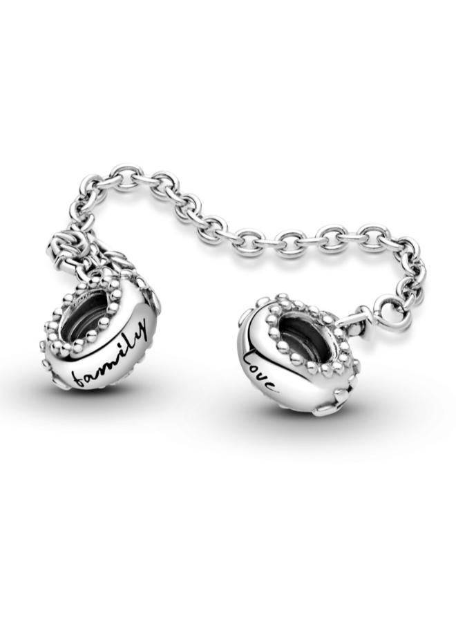 باندورا سلسلة أمان على شكل شجرة عائلة القلب - Image 3