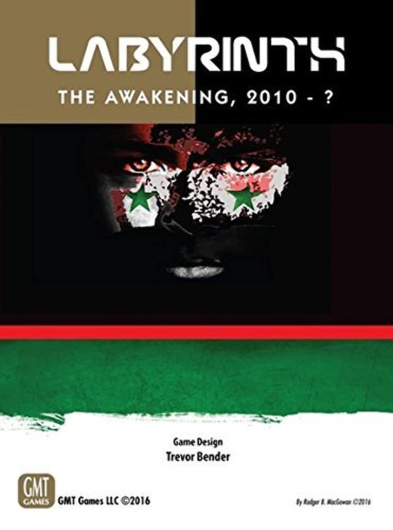 GMT Games GMT1604 The Awakening: Labyrinth War Game Exp متعدد الألوان