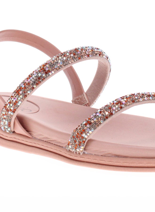 Beira Rio Embellished Flat Sandals - Image 4