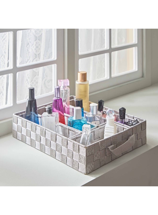 Home Box Strap 6-Piece Organiser Basket Set 38 x 7.6 x 30 cm - Image 1