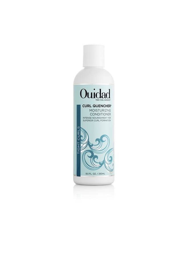 Ouidad Curl Quencher Moisturizing Conditioner - 8.5 fl oz, Curl Defining Hair Conditioner for Soft, Nourished & Hydrated Curls, Helps Repair Damage, Creamy Detangling Conditioner, For Tight Curls - Image 1