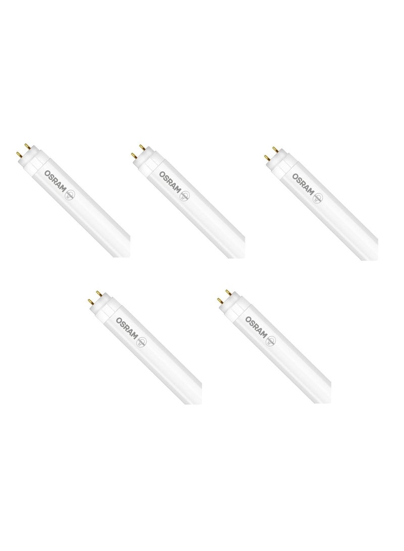 Osram SubstiTUBE Tube Light T5 AC HE35 Flurescent Lamp 18 Watts Day Light 6500k with G5 Base 1.5 meter- Pack of 5 - Image 1