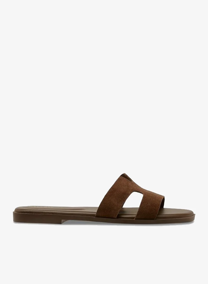 Celeste Women Slip-On Leather Sandals