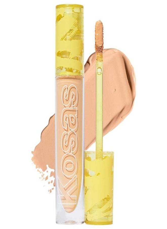 Kosas - Kosas Kosas Revealer Super Creamy & Brightening Concealer with Caffeine & Hyaluronic Acid, Shade 5.8 N - Medium With Neutral Undertones 5g - Medium to Full Coverage - Image 1