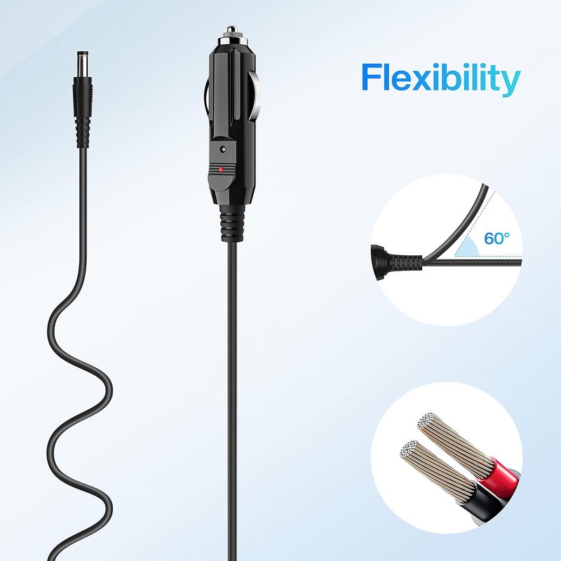 COMFIER 12V Car Adapter for All Neck Back Massage Cushion Cigarette Lighter Car Charger Adapter - Image 5