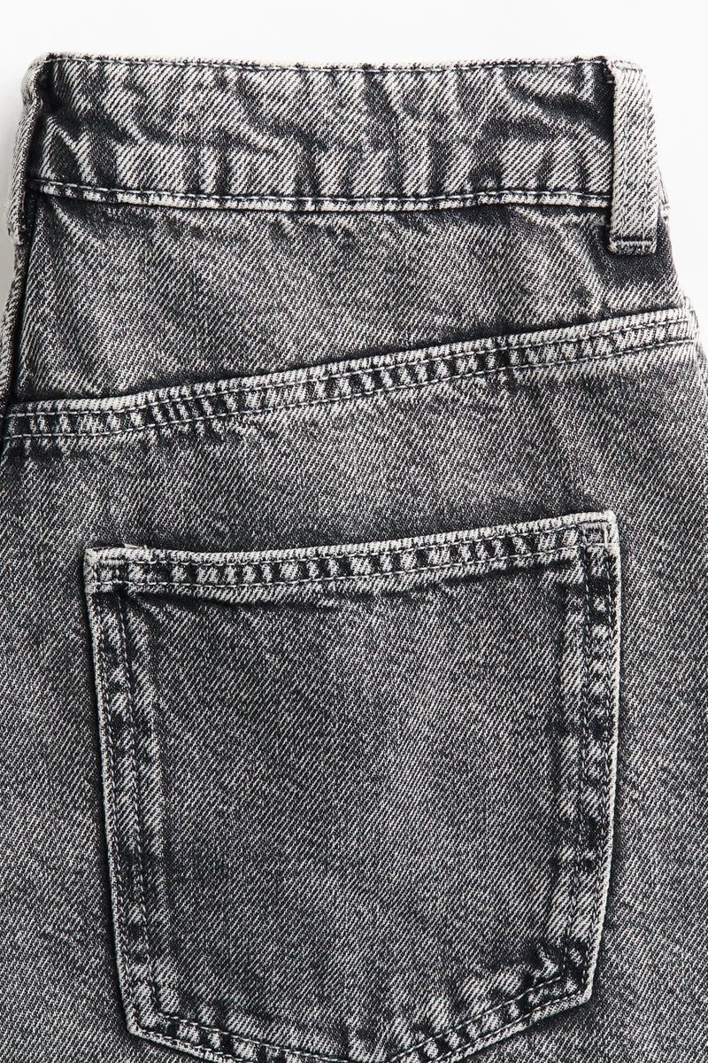 H&M  Barrel High Waist Jeans for Women | Best Price UAE