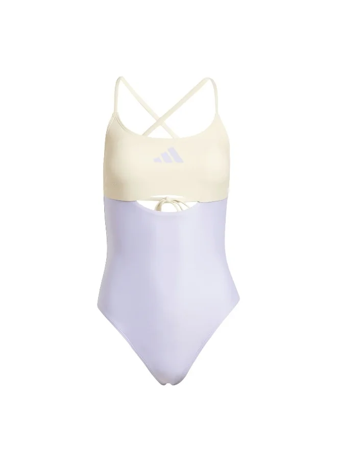 Adidas adidas padded colorblock x-back women swimsuit