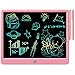 FLUESTON LCD Writing Tablet Doodle Board Toys Gifts for 38 Year Old Girls Boys 15 Inch Colorful Electronic Board Drawing Pad for Kids Christmas Gifts for Toddler Educational Learning Travel Pink - Image 3