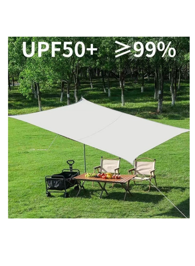 NOVOLAN 5MM Shade Sail Hardware Kit - 304 Stainless Steel Outdoor Sun Shade Installation Accessories Set, Including Diamond Pad Eyes, Turnbuckles, Snap Hooks for Camping, Picnics Tensioning & Securing - Image 4