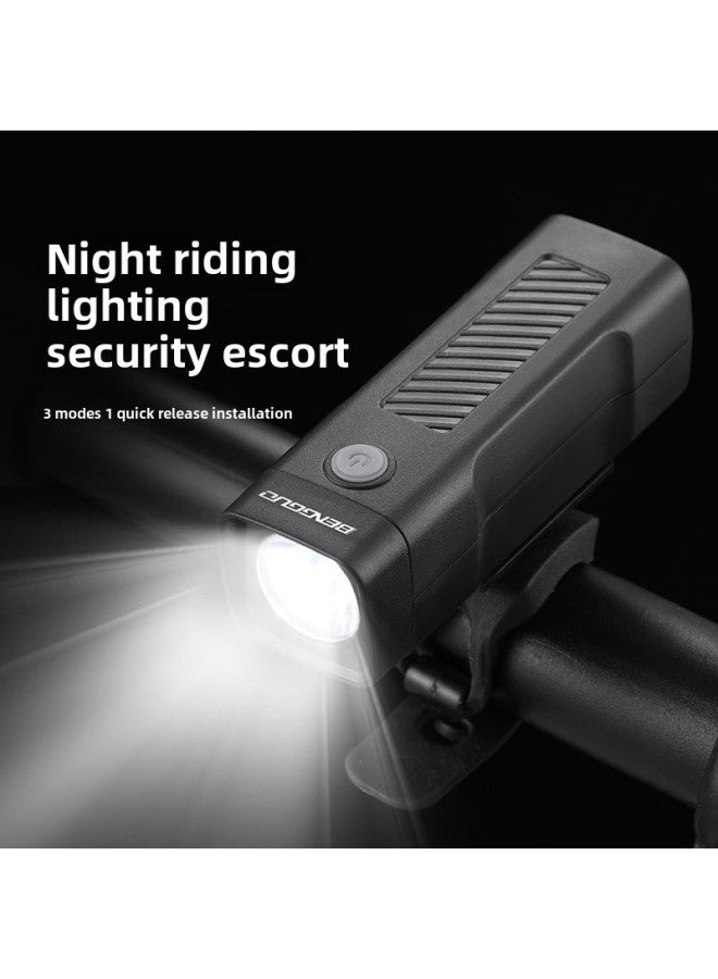 Bicycle Light Car Headlight Night Riding USB Charging Outdoor Lighting Mountain Bike Supplies Led Waterproof New-Product Specifications:Lighting - 1 Piece (boxed)  - Image 1