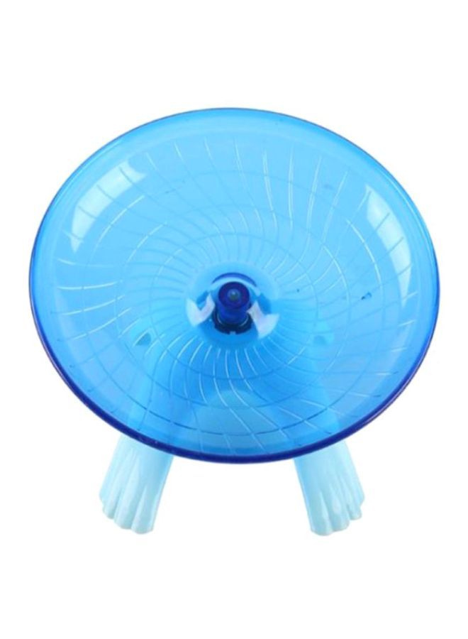 NIBEMINENT Flying Saucer Exercise Wheel Blue