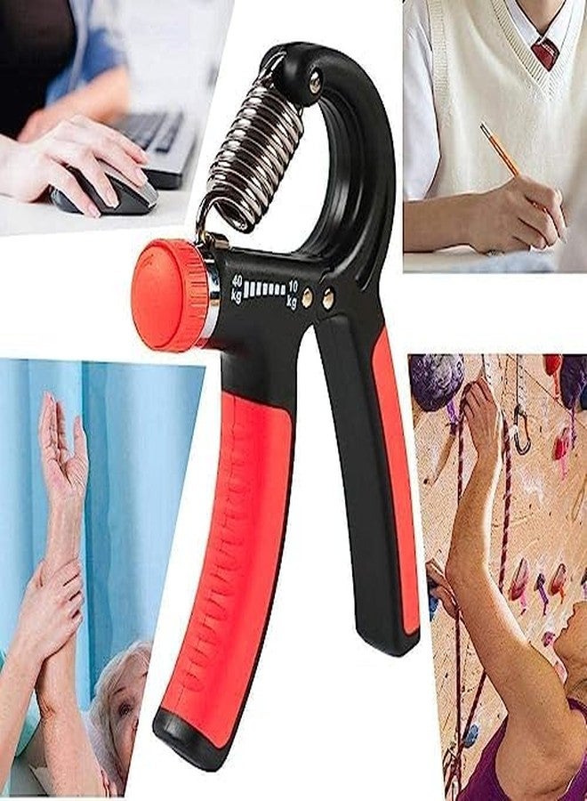 URMIT SURGICAL Adjustable Spring Hand Grip Exerciser | Hand Grip Strengthener for Men & Women | Finger exerciser equipment - Image 1