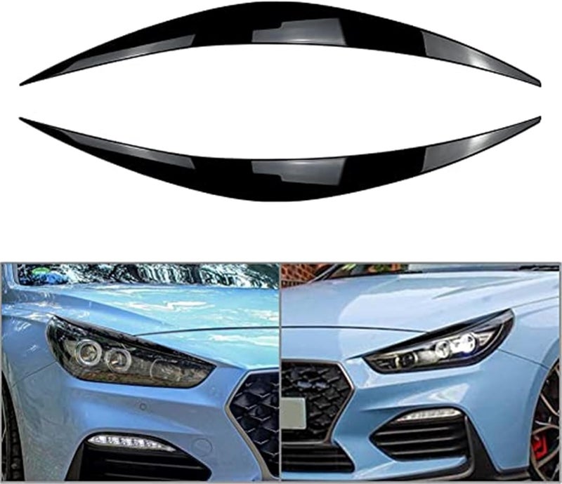 Vuzmode Headlight Eyebrow Trim for Hyundai i30 - Image 3