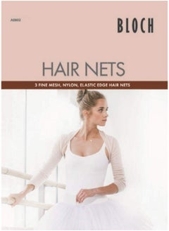 Bloch Loch Unisexadult'S Standard Hair Nets3 Pack Brown One  - Image 3