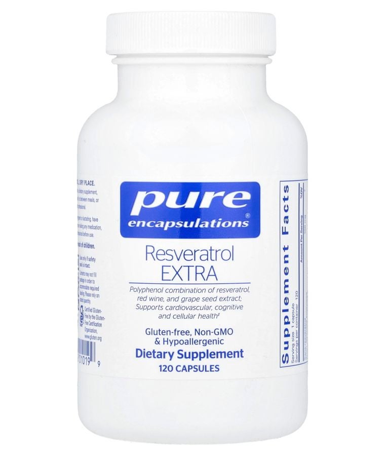 Pure Encapsulations Resveratrol Extra 120 Capsules