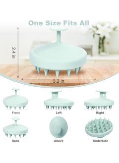 General Silicone Scalp Massager, Scalp Scrubber for Hair Growth with Soft Bristles, Scalp Exfoliator Brush Dandruff Removal Shampoo Brush for Wet Dry Scalp Care  - Image 2