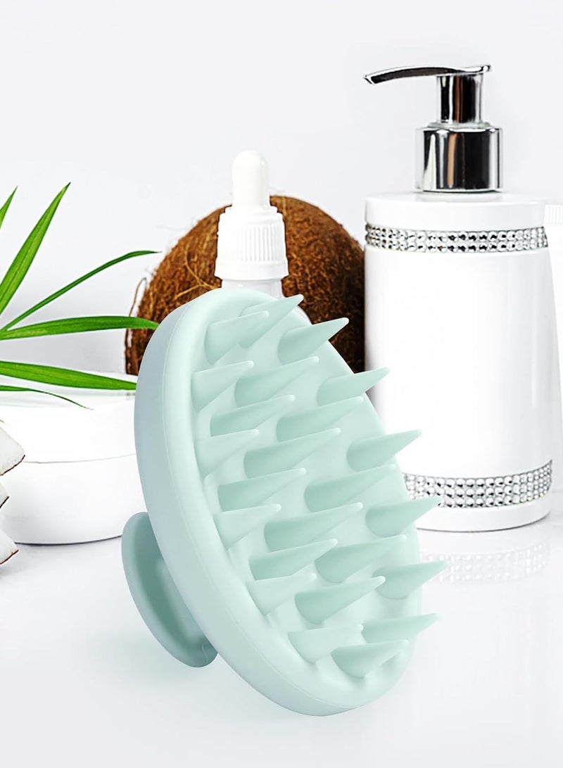 عام مدلك فروة الرأس من السيليكون، منظف فروة الرأس لنمو الشعر بشعيرات ناعمة، فرشاة شامبو لإزالة القشرة من فروة الرأس للعناية بفروة الرأس الجافة والرطبة - Image 5