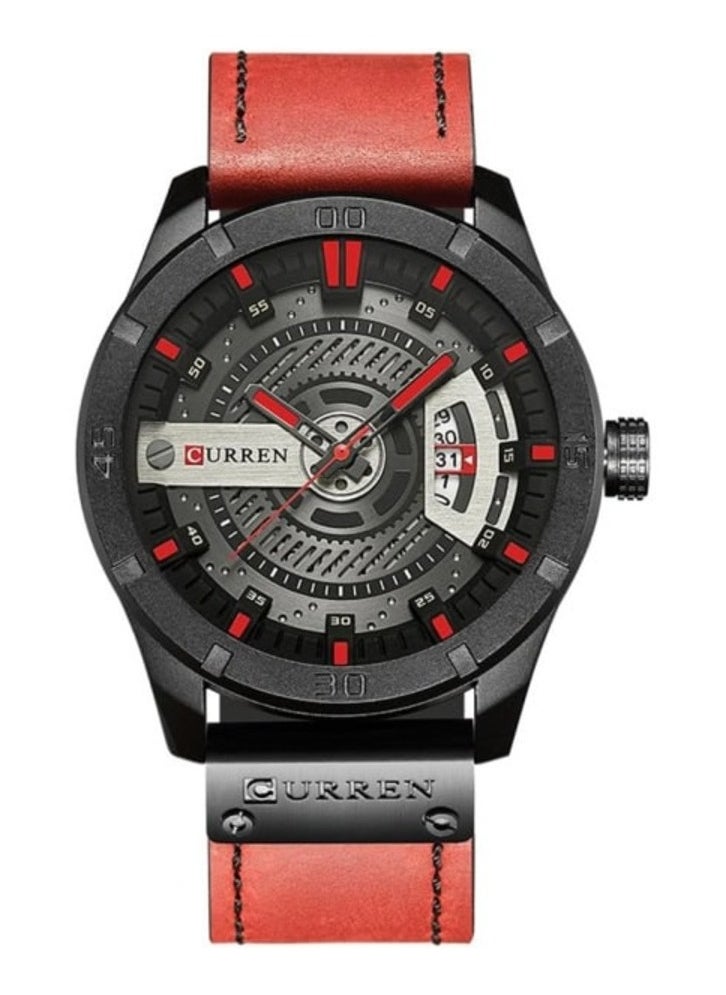 CURREN - CURREN 8301 Luxury Brand Waterproof Quartz Watches Classic sport Tactical Luminous Male Watch - Image 1