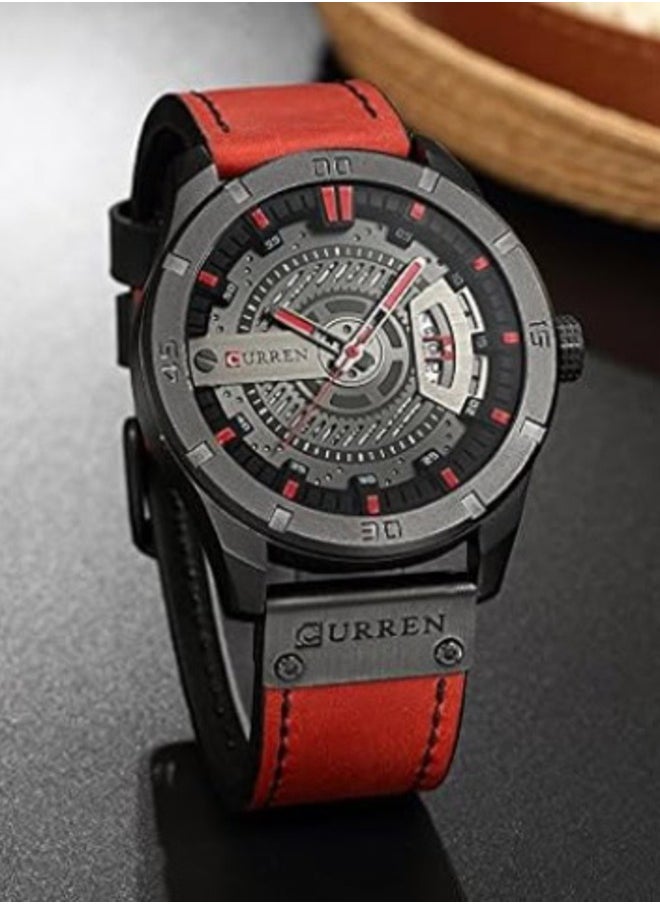 CURREN - CURREN 8301 Luxury Brand Waterproof Quartz Watches Classic sport Tactical Luminous Male Watch - Image 1