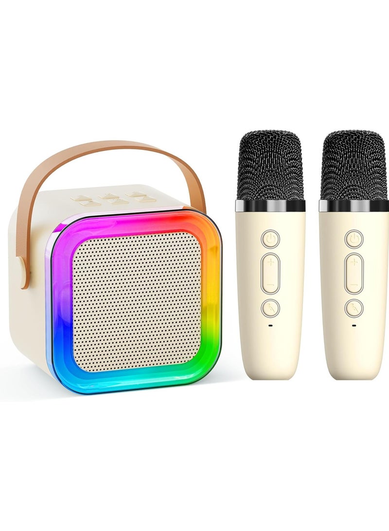 Arabest Mini Karaoke Machine for Adults, Portable Bluetooth Speaker with Wireless Karaoke Microphone, Toys for 3-12 Years Old Boys Girls - Image 1