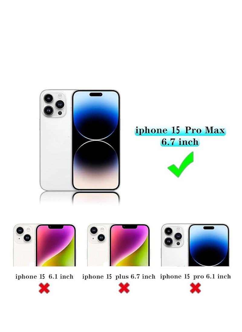 SYOSI - iPhone Case TPU Bumper, Frameless Bumper Case with Camera Lens Protector for iPhone 15 Pro Max, Slim Fit No Back No Frame Design TPU Bumper, Excellent Heat Dissipation, 1 Pcs - Image 1