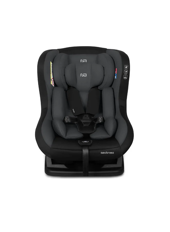 neobreez NESTII Infant/Baby/Kids/Toddler Travel 2 In 1 Convertible Car Seat,  ECE R44, Space Saving Car Seat Reducer & Wedge, Forward Facing & Rear Facing,  Slip Stopper,  Injection Mold, 4 Level Recline, 0-4Yrs, 18Kg