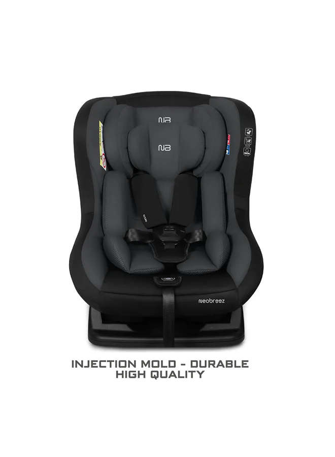 neobreez NESTII Infant/Baby/Kids/Toddler Travel 2 In 1 Convertible Car Seat,  ECE R44, Space Saving Car Seat Reducer & Wedge, Forward Facing & Rear Facing,  Slip Stopper,  Injection Mold, 4 Level Recline, 0-4Yrs, 18Kg