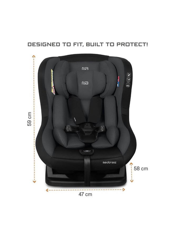neobreez Nestii Infant/Baby/Kids Travel 2 In1 Convertible Car Seat, Ece R44, Space Saving Car Seat Reducer & Wedge, Forward Facing & Rear Facing, Slip Stopper, Injection Mold, 4 Level Recline (0-4 Years, 18Kg)  - Image 3