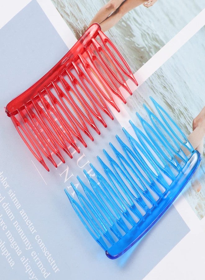ifundom Hair Comb Clips, 12 Pieces Twist Comb, Plastic Side Hair Combs with 14 Teeth Hair Comb Hair Clip Combs for Fine Hair Accessory for Women - Image 5
