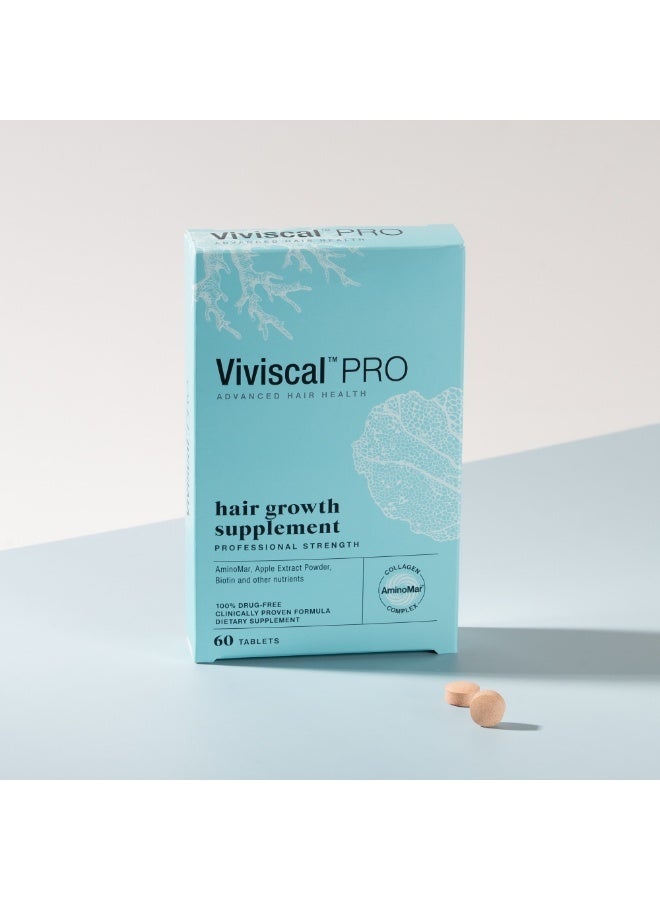 Viviscal Hair Growth Supplement for Men and Women with Iron, Biotin, Zinc, Vitamin C, Nourish Thinning Hair and Increase Hair Thickness, Hair Multivitamins for Men and Women - 180 Tablets - Image 2