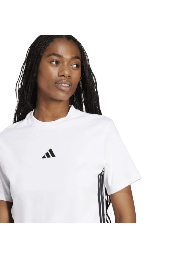 اديداس adidas W 3S SJ T White Training T-SHIRTS for Women - 2XS