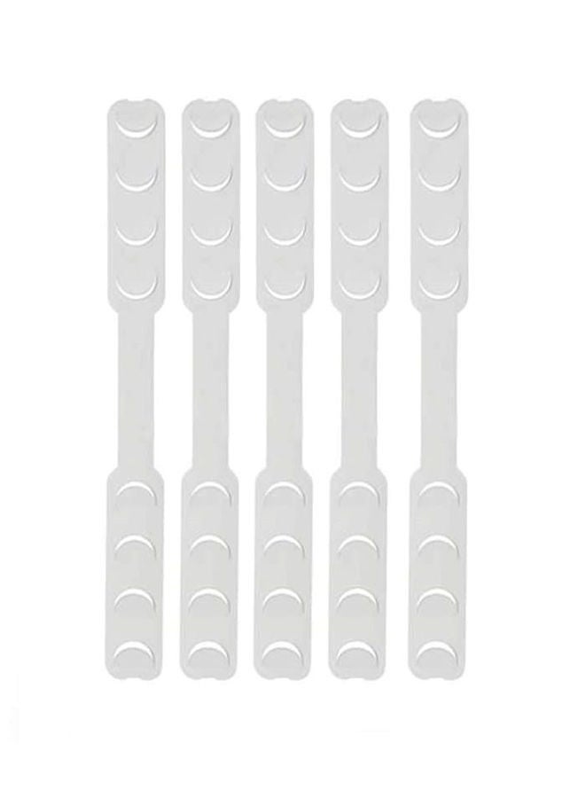 NIBEMINENT 5 Piece Plastic Mask Extender Adjustable Strap - Image 1