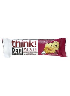 think! Think !, Keto Protein Bars, Chocolate Peanut Butter Cookie Dough, 5 Bars, 1.2 oz (34 g) Each  - Image 3