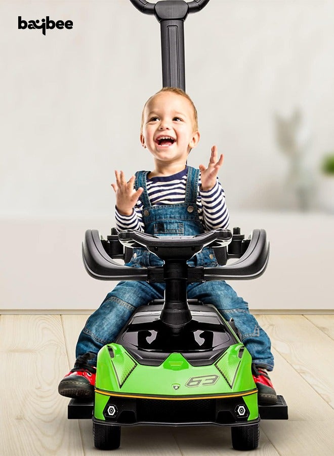 Baybee Licensed Essenza Push Ride on Car for kids Ride on Baby Car Toy with Parental Handle, Music & Light | Kids Car Push Car for Children | Baby Ride on Car for Kids 1 to 3 Years Boy & Girl - Image 3