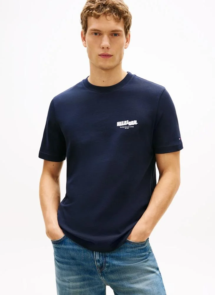 TOMMY HILFIGER Logo Graphic Jersey T-Shirt