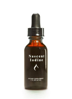 Nascent Iodine High Potency Liquid Drops For Support And Detoxification Of The Thyroid (1Ounce)