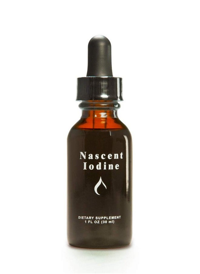 Enviromedica - Nascent Iodine High Potency Liquid Drops For Support And Detoxification Of The Thyroid (1Ounce) - Image 1