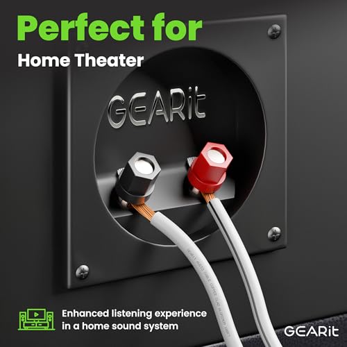 GearIT 12AWG Speaker Wire, GearIT Pro Series 12 AWG Gauge Speaker Wire Cable (100 Feet / 30.48 Meters) Great Use for Home Theater Speakers and Car Speakers White - Image 5