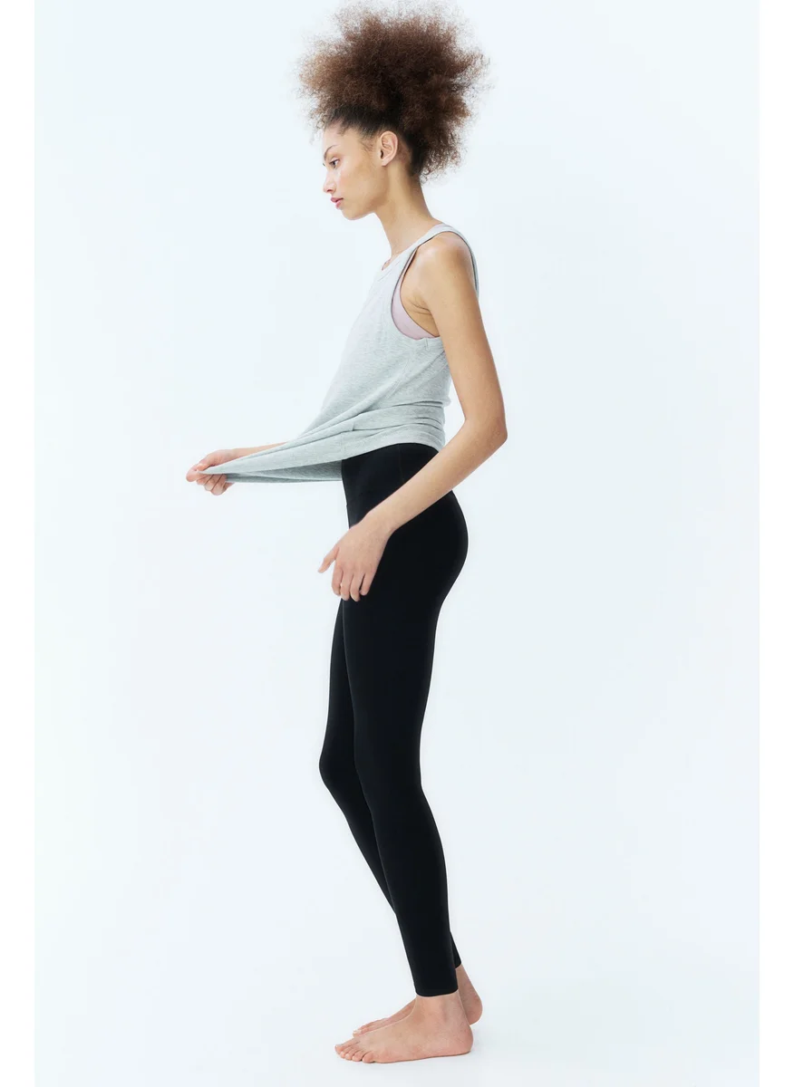 H&M Yoga Leggings In Softmove2