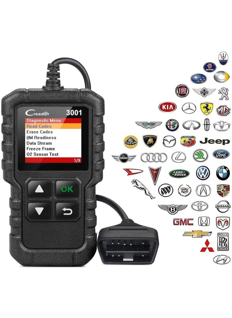 Y&D - OBD2 Scanner, Car Trouble Code Reader, Scanner Engine Diagnostics, Vehicle Diagnostic Tool, for All OBD II Protocol Cars Trucks, Easy to Carry - Image 1