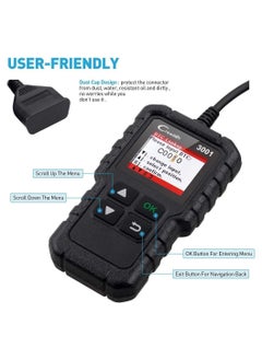 Y&D OBD2 Scanner, Car Trouble Code Reader, Scanner Engine Diagnostics, Vehicle Diagnostic Tool, for All OBD II Protocol Cars Trucks, Easy to Carry  - Image 5