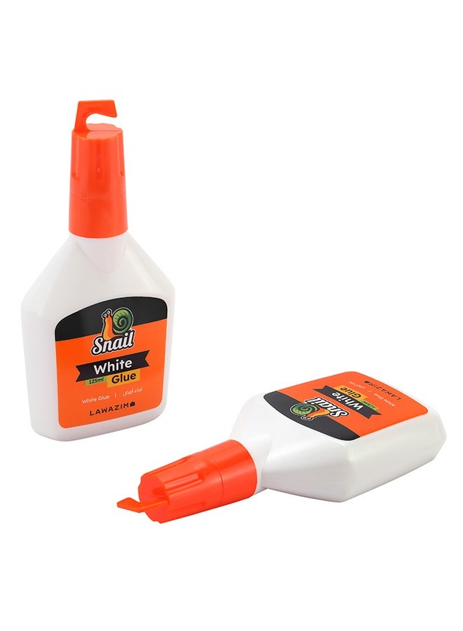 لوازم غراء 125مل من قطعتين | لاصق لخرز حجر الراين، صمغ فائق مع أطراف دقيقة لقماش الأحذية القماشية - Image 1