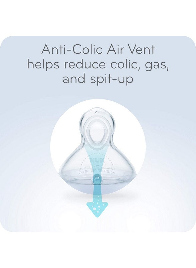 نوك زجاجة رضاعة NUK Smooth Flow المضادة للمغص من ديزني، ميكي ماوس، 10 أونصة، عبوة من 3 قطع - Image 2