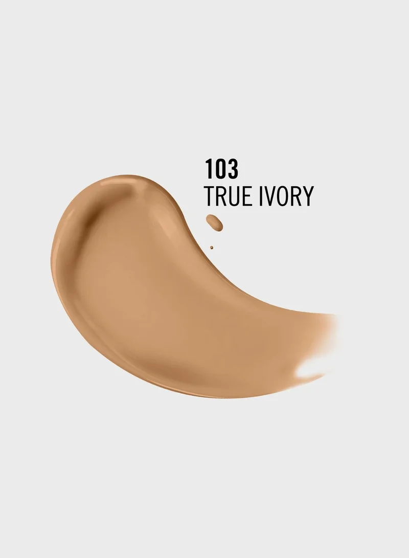 RIMMEL LONDON Kind & Free Skin Tint Foundation - 103 - True Ivory, 30ml