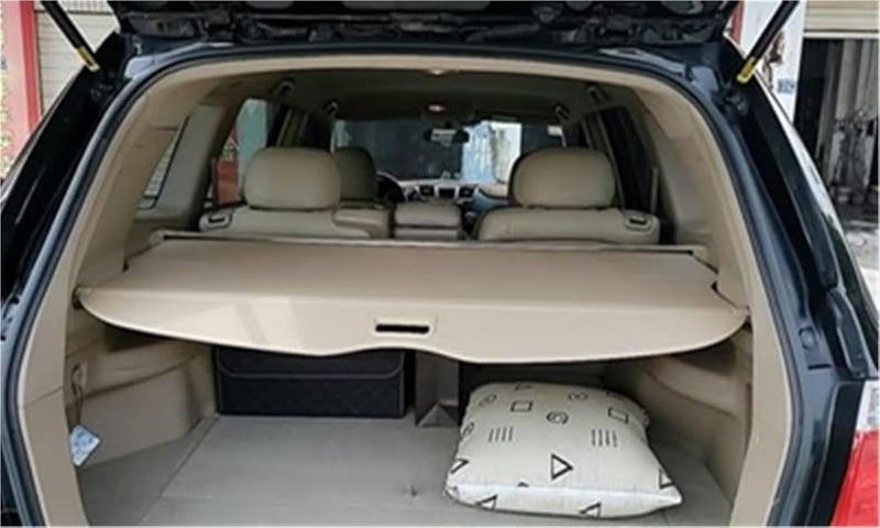 QASULER Car Trunk Cargo Cover for Toyota Highlander 2009-2014 - Image 2