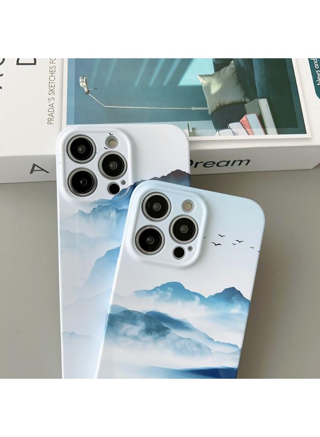 زبون جراب لهاتف iPhone 13 Pro Max، جراب هاتف PC لامع بفتحة دقيقة - Image 3